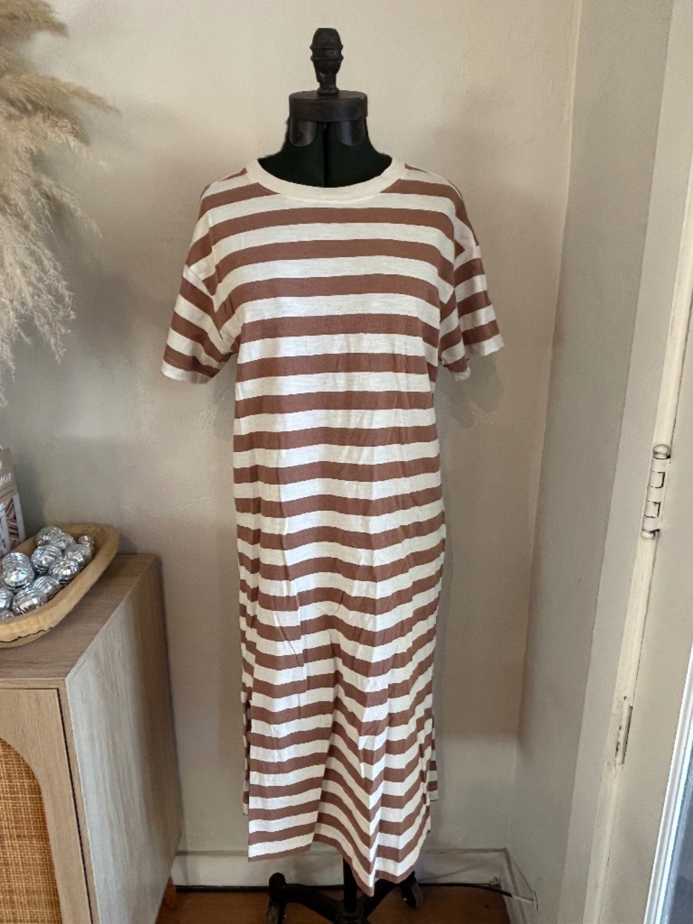 Old Navy striped shirt dress